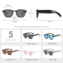 Load image into Gallery viewer, LM Brand Polarized Sunglasses Women Round Sun Glasses Men Coating Lens Vintage Eyewear Ladies Travel Style UV400 Goggles