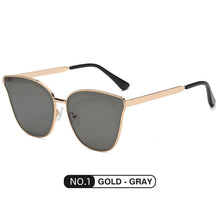 Load image into Gallery viewer, LM Cat Eye Sunglasses Women Brand Designer Ladies Vintage Gradient Glasses Retro Sun glasses Female Eyewear UV400 gafas de sol