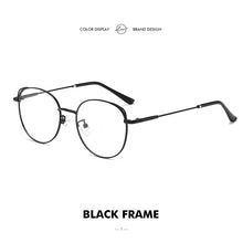 Load image into Gallery viewer, LM Cute Cat Eye Anti Blue Light Optical Glasses Frames Women Round Computer Eyeglasses Trending Styles UV400