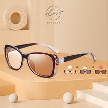 Load image into Gallery viewer, LM Design Women Sunglasses Photochromic Polarized Lens Ladies Cat Eye Sun Glasses UV400 Protection gafas de sol mujer