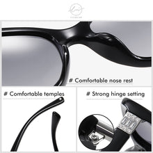 Load image into Gallery viewer, LM Design Women Sunglasses Photochromic Polarized Lens Ladies Cat Eye Sun Glasses UV400 Protection gafas de sol mujer