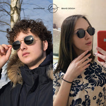 Load image into Gallery viewer, LM Women Small Hexagon Sunglasses Men Retro Polarized Metal Coating Mirror Sun Glasses Goggle UV400 Eyewear gafas de sol