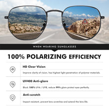 Load image into Gallery viewer, LM Women Small Hexagon Sunglasses Men Retro Polarized Metal Coating Mirror Sun Glasses Goggle UV400 Eyewear gafas de sol