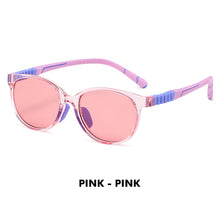 Load image into Gallery viewer, LM Flexible Kids Sports Sunglasses Candy Color Glasses for Junior Boys Girls Age 5-10 Elastic Temples  UV Protect