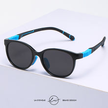 Load image into Gallery viewer, LM Flexible Kids Sports Sunglasses Candy Color Glasses for Junior Boys Girls Age 5-10 Elastic Temples  UV Protect