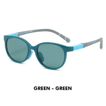Load image into Gallery viewer, LM Flexible Kids Sports Sunglasses Candy Color Glasses for Junior Boys Girls Age 5-10 Elastic Temples  UV Protect
