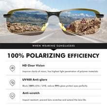 Load image into Gallery viewer, LM HD Night Vision Glasses Polarized Men Classic Yellow Lens Sunglasses for Driving Safe Anti-glare Alloy Frame Gafas De Sol