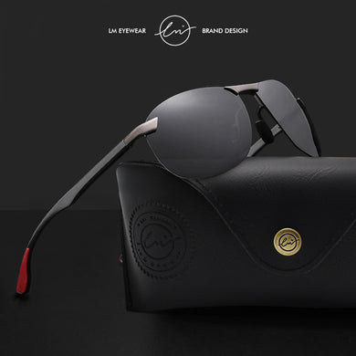 LM  Polarized Men Sunglasses Brand Women Photochromic Sun Glasses Spring Hinges UV400 For Male Oculos