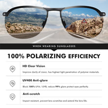 Load image into Gallery viewer, LM  Polarized Men Sunglasses Brand Women Photochromic Sun Glasses Spring Hinges UV400 For Male Oculos