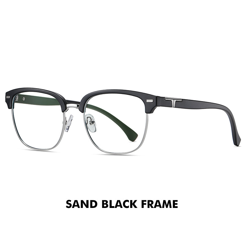 LM Men Anti Blue Ray Light Blocking Glasses Women Blue Light Glasses For Computer Clear Gaming Eyeglasses TR90 Glasses Frame