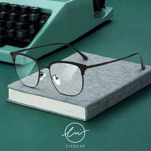 Load image into Gallery viewer, LM Men Blue Light Blocking Glasses Titanium Alloy Frame Computer Gaming Blue Ray Goggles Square Ultralight Eyeglasses For Women