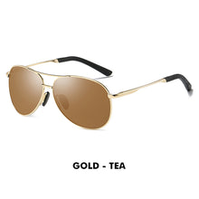 Load image into Gallery viewer, LM Men Pilot Sunglasses Classic Brand Polarized Sun glasses Coating Lens Driving Eyewear For Men/Women lentes de sol hombre