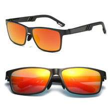 Load image into Gallery viewer, LM Men Polarized Sunglasses Aluminum Magnesium Sun Glasses Driving Glasses Rectangle Shades For Men UV400 Oculos masculino Male