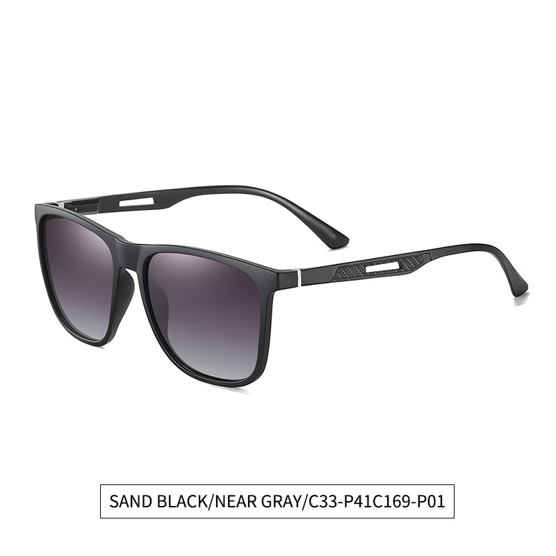 LM Men Sunglasses Aluminum+TR90 Polarized Male Women Sun Glasses Mirror Lens Eyeglasses Classic Punk Oculos De Sol Masculino