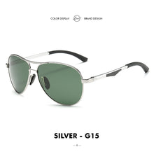 Load image into Gallery viewer, LM Men&#39;s Classic Aviation Sunglasses Men Women Polarized Aluminum Retro Sun Glasses Male Brand Designer Driving Mirror Glasses