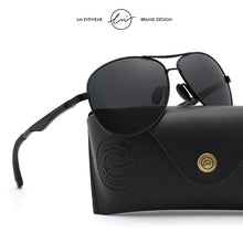 Load image into Gallery viewer, LM Men&#39;s Classic Aviation Sunglasses Men Women Polarized Aluminum Retro Sun Glasses Male Brand Designer Driving Mirror Glasses