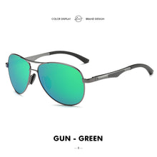Load image into Gallery viewer, LM Men&#39;s Classic Aviation Sunglasses Men Women Polarized Aluminum Retro Sun Glasses Male Brand Designer Driving Mirror Glasses