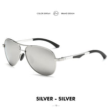 Load image into Gallery viewer, LM Men&#39;s Classic Aviation Sunglasses Men Women Polarized Aluminum Retro Sun Glasses Male Brand Designer Driving Mirror Glasses