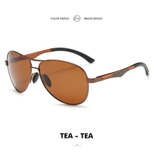 Load image into Gallery viewer, LM Men&#39;s Classic Aviation Sunglasses Men Women Polarized Aluminum Retro Sun Glasses Male Brand Designer Driving Mirror Glasses