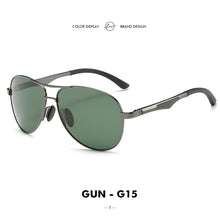 Load image into Gallery viewer, LM Men&#39;s Classic Aviation Sunglasses Men Women Polarized Aluminum Retro Sun Glasses Male Brand Designer Driving Mirror Glasses