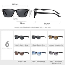 Load image into Gallery viewer, LM Sunglasses Men Women Retro Polarized  Ultra Light TR90 Driving Sun Glasses Anti-glare Shades Male oculos UV400