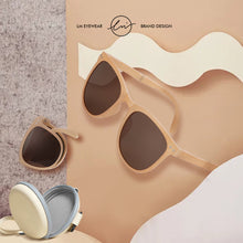 Load image into Gallery viewer, LM Sunglasses Women Men Square Glasses With Box Retro Polarized Sunglasses Photochromic Folding Glasses Oculos UV400