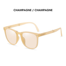 Load image into Gallery viewer, LM Sunglasses Women Men Square Glasses With Box Retro Polarized Sunglasses Photochromic Folding Glasses Oculos UV400