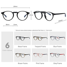 Load image into Gallery viewer, LM Photochromic Anti Blue Light Glasses Men Gaming Round Blocking Blue Ray Classic TR90 Women Protection Eyeglasses Computer