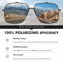 Load image into Gallery viewer, LM Trend Quality Aluminum Men&#39;s Sunglasses Photochromic Polarized Sun glasses Women Square Oversize Eyewear Oculos de sol
