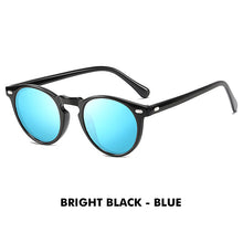 Carica l'immagine nel visualizzatore di Gallery, LM Ultralight TR90 occhiali da sole polarizzati uomo donna tondo guida lenti a specchio tonalità occhiali da sole vintage unisex Gafas De Sol 