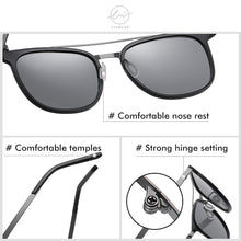 Load image into Gallery viewer, LM Unisex Ultralight TR90 Polarized Sunglasses Men Women UV400 Square Vintage Sun Glasses Driving Eyewear Gafas De Sol