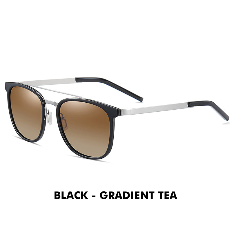 LM Unisex Ultralight TR90 Polarized Sunglasses Men Women UV400 Square Vintage Sun Glasses Driving Eyewear Gafas De Sol