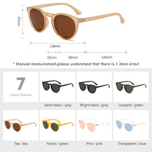 Load image into Gallery viewer, LM Women Polarized Korean Sunglasses Men Small Round Frame Driving Retro Outdoor Glasses Brand Design UV400 oculos