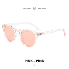 Load image into Gallery viewer, LM Women Polarized Korean Sunglasses Men Small Round Frame Driving Retro Outdoor Glasses Brand Design UV400 oculos