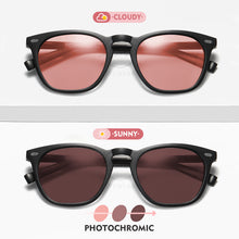 Load image into Gallery viewer, LM Photochromic Sunglasses Women Men Aluminum Magnesium Chameleon Polarized Sun Glasses Driving Square Shades gafas de sol mujer