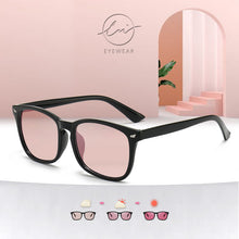 Load image into Gallery viewer, LM Photochromic Sunglasses Women Men Polarized Chameleon Candy Color Lens Classic Square Sun Glasses Trend UV400 Eyewear