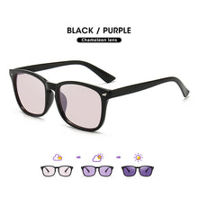 Load image into Gallery viewer, LM Photochromic Sunglasses Women Men Polarized Chameleon Candy Color Lens Classic Square Sun Glasses Trend UV400 Eyewear