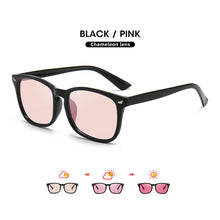 Load image into Gallery viewer, LM Photochromic Sunglasses Women Men Polarized Chameleon Candy Color Lens Classic Square Sun Glasses Trend UV400 Eyewear