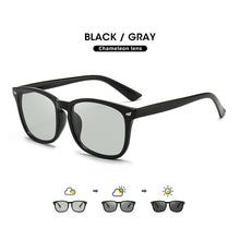 Load image into Gallery viewer, LM Photochromic Sunglasses Women Men Polarized Chameleon Candy Color Lens Classic Square Sun Glasses Trend UV400 Eyewear