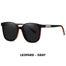 Load image into Gallery viewer, LM Polairzed Lens TR90 Frame 2023 Sunglasses Women Big Size Designer Square Lady Sun Glasses  Female Gafas de sol