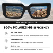 Load image into Gallery viewer, LM Polarized Sunglasses Women Rectangle Frame Brand Designer Retro Outdoor Sun Glasses Square UV400 gafas de sol mujer