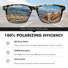 Load image into Gallery viewer, LM Rectangle Ultra Light TR90 Sunglasses Men Polarized Gradient TAC Lens Driving Travel Fishing Classic Sun Glasses Women UV400
