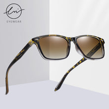 Load image into Gallery viewer, LM Rectangle Ultra Light TR90 Sunglasses Men Polarized Gradient TAC Lens Driving Travel Fishing Classic Sun Glasses Women UV400