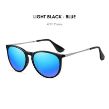 Load image into Gallery viewer, LM Round Sunglasses Women Men Polarized Vintage Sun Glasses Unisex Coating Lens UV400 Outdoor Driving With Case Oculos de sol