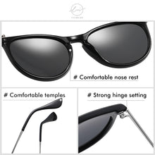 Load image into Gallery viewer, LM Round Sunglasses Women Men Polarized Vintage Sun Glasses Unisex Coating Lens UV400 Outdoor Driving With Case Oculos de sol