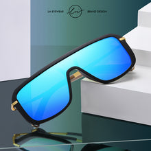 Load image into Gallery viewer, LM Square Oversize Polarized Sunglasses For Women Men 2023 Brand Design Anti Glare Mirror Lens Sun Glasses Oculos De Sol Feminin