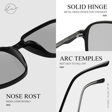 Load image into Gallery viewer, LM Square Photochromic Sunglasses Women Polarized Day Night Vision Glasses Men Transparent Frame Driving Chameleon Sun Glases