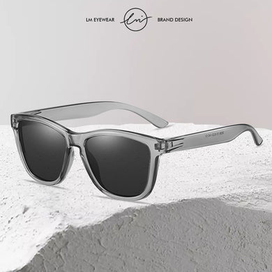 LM Square Polarized Sunglasses Women Male Vintage Travel Anti Glare Driving Mirror Sun Glasses Men UV400 zonnebril dames