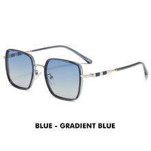 Load image into Gallery viewer, LM Square Retro Women Sunglasses Polarized Fashionable Anti-glare Driving Shades 2023 Lady  Brand Designer UV400 Oculos