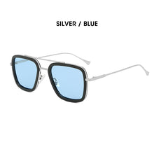 Load image into Gallery viewer, LM Top Steam Punk Tony Stark Iron Man Sunglasses Polarized Men Women Gradient Lens Vintage Driving Eyewear UV400 zonnebril heren